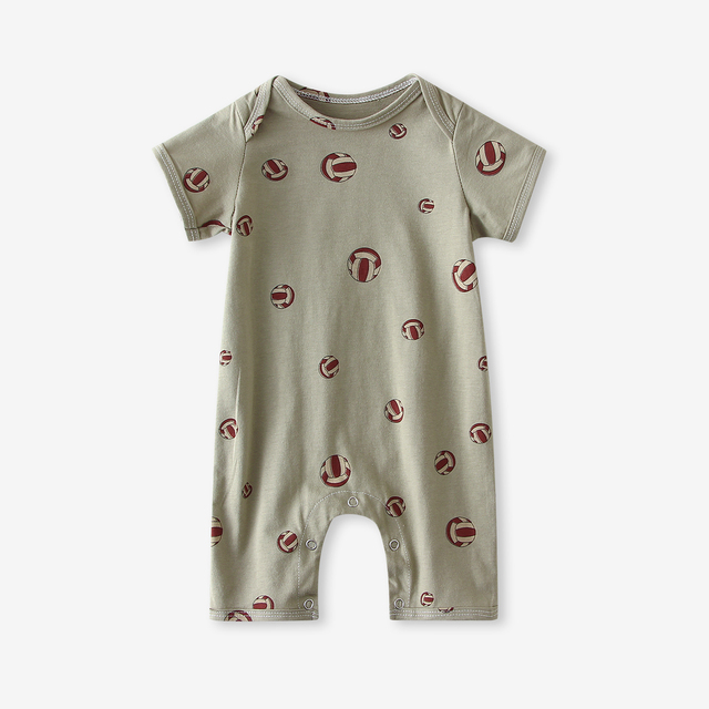 infant baby boy girl romper spring summer newborn cute printed jumpsuit casual short sleeve baby boy outfits clothes