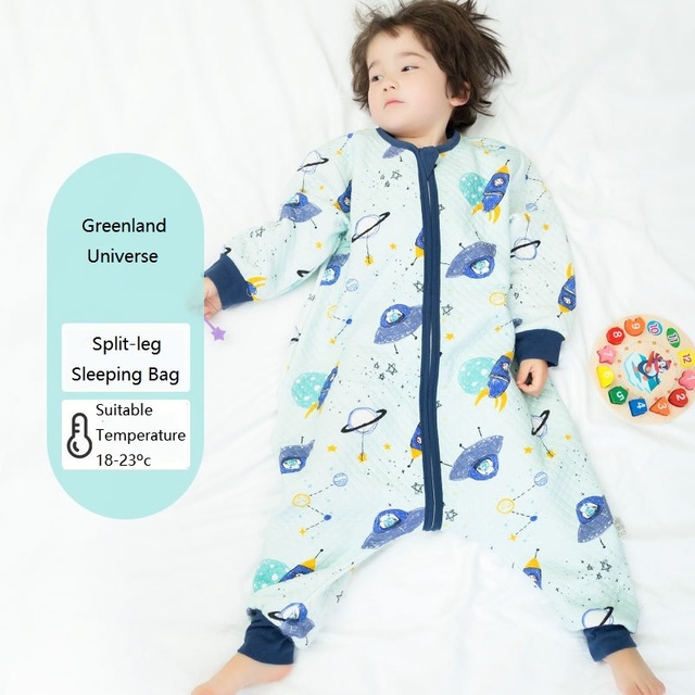 Baby Sleeping Bag Cartoon Infantil Spring Autumn For Cotton Toddler Sleeping Bag Baby Bed Slapzack Soft Kids Pajamas Jumpsuit