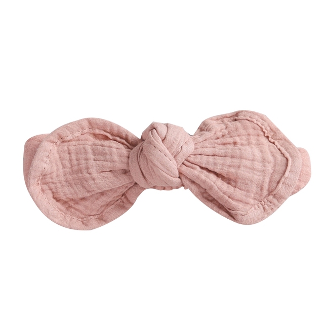 Baby Bowknot Headband Cute Rabbit Ears Bows Knot Turban Elastic Hair Band Head Wrap For Toddlers Headwear