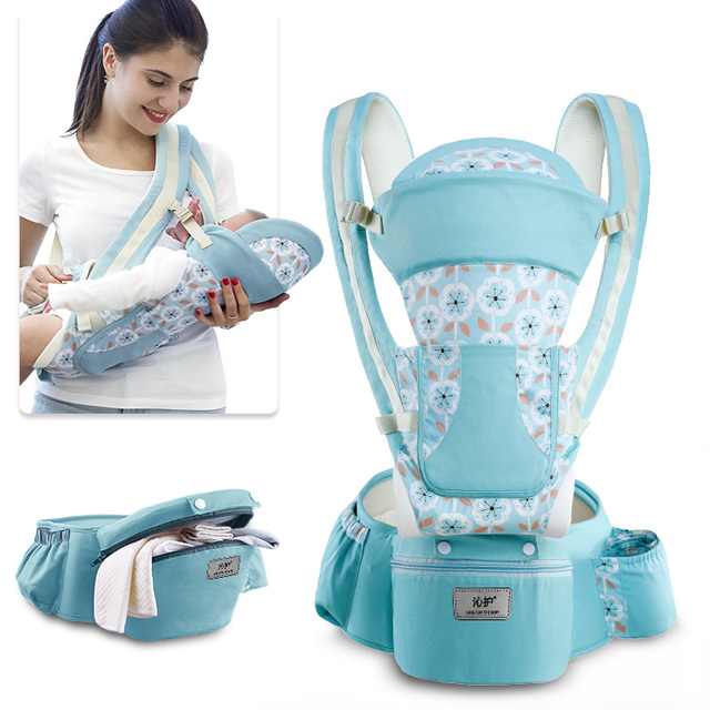 Newborn Carrier Front Horizontal Waist Seat Multifunction Four Seasons Universal Back Carrying Baby Carrying Hip Seat