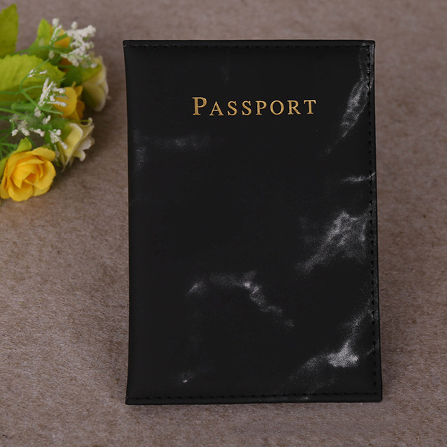 For Women Men Zipper Passport Cover Protective Cover Fashion Passport Case Organizer Card Holder Passport Holder With Zipper