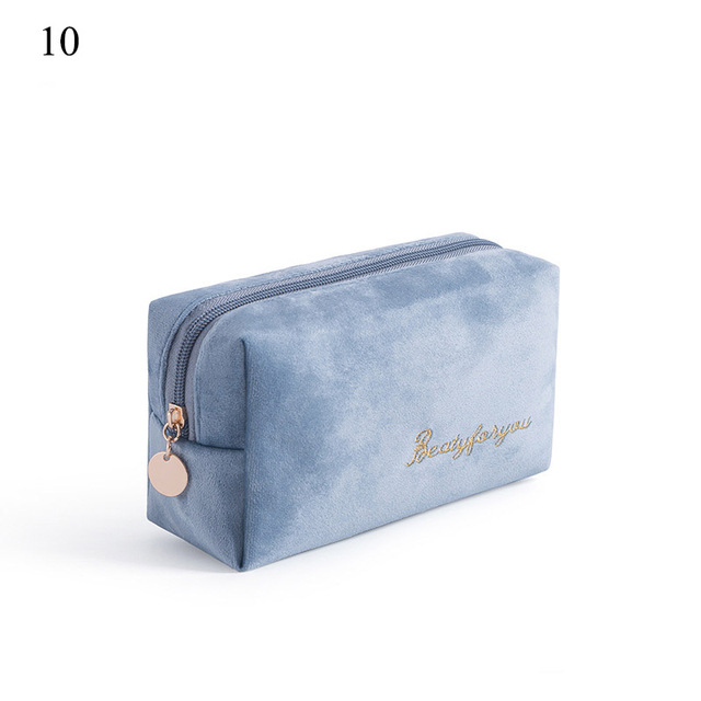 Women Multifunctional Travel Cosmetic Bag Zipper Makeup Bags Cosmetic Organizer Durable Storage Color Makeup Case Toiletry Kit