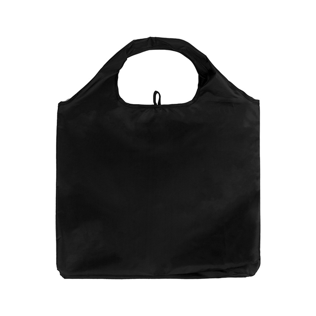 Pocket Square Eco-Friendly Shopping Bag Foldable Reusable Portable Shoulder Bag Handle Polyester for Travel Grocery