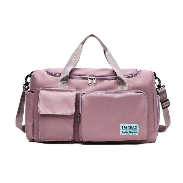 Outdoor Casual Large Capacity Women Sports Handbags Fashion Patchwork Women Handbags Fitness Crossbody Bag Travel Shoulder Bag