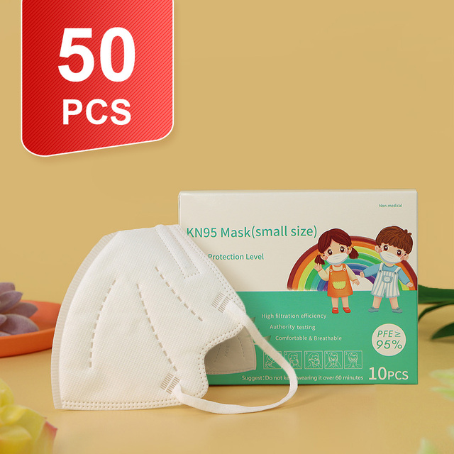 5 Layers FFP2 Mask For Kids 3-14 Years Dust Mascarillas fpp2 Face Mask Baby Mask KN95 Respirator Children Masks FPP2