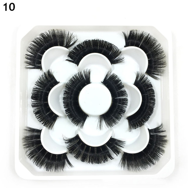 Lashes DD Curl 23-28mm Russian Volume Mink Lashes 3D Mink Eyelashes Lashes Reusable Fluffy False Lashes Russian