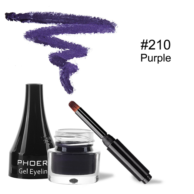 10 Colors Matte Eyeliner Gel With Brush Waterproof Quick Dry Long Lasting Eye Makeup Anti-sweat Eye Liner Cream