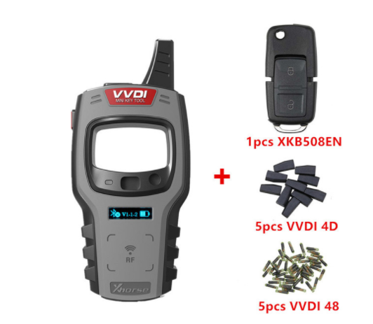 Xhorse VVDI Mini Key Tool Remote Key Programmer with Free 96bit 48- Clone Function Support IOS and Android Global Version