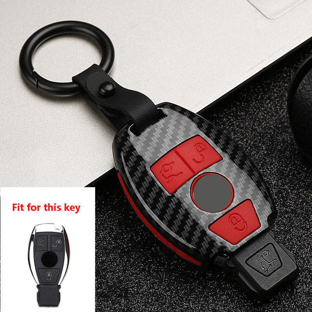 Car Key Case Cover Protector Covers Accessories For Mercedes Benz E C Class W204 W212 W176 GLC CLA GLA Car Styling