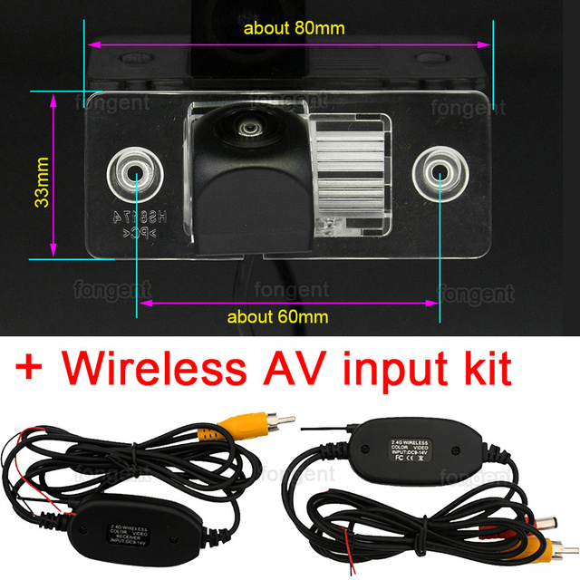 Car Reversing Camera For Volkswagen Tiguan Santana Touareg polo passat golf scirocco jetta bora mk4 2010 2009 2008 2007 2006 2005