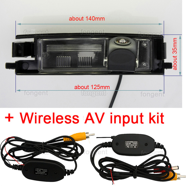 170 Degree AHD 1920x1080P Auto Special Rear View Back Up Camera For Toyota RAV4 RAV-4 2012 2011 2010 2009 2008 2007 2006 Car