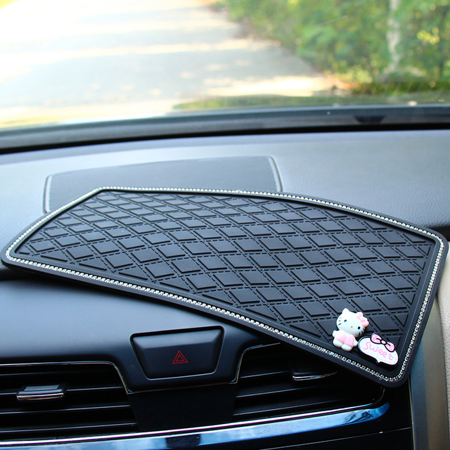 Car anti-slip mat, center console mat, silicone mat, sunglasses, mobile phone storage mat, auto parts, car decoration mat