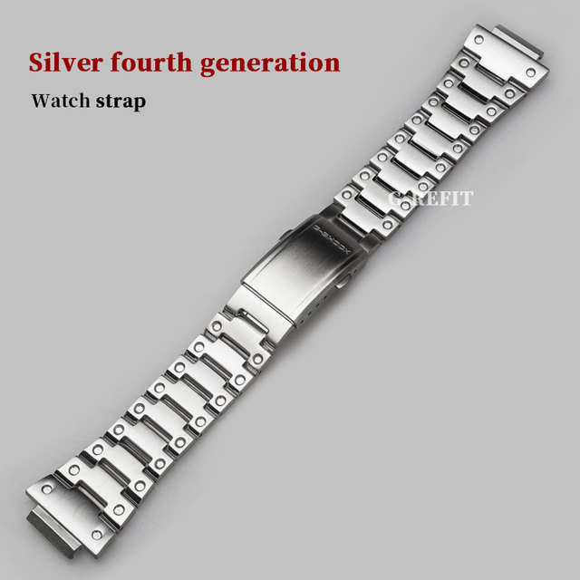 G-Refit DW5600 5610 G5600E Metal Bezel Stainless Steel Watchband 5600 Strap GW-B5600 Band WtachCase Accessories With Tools