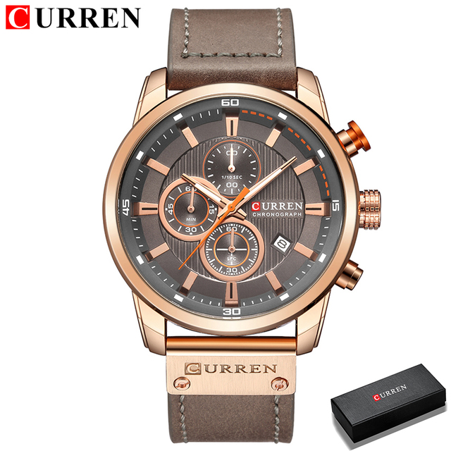 CURREN Fashion Date Quartz Men Watches Luxury Brand Male Chronograph Watch Sport Mens Wrist Watch Hodinky Relogio Masculino