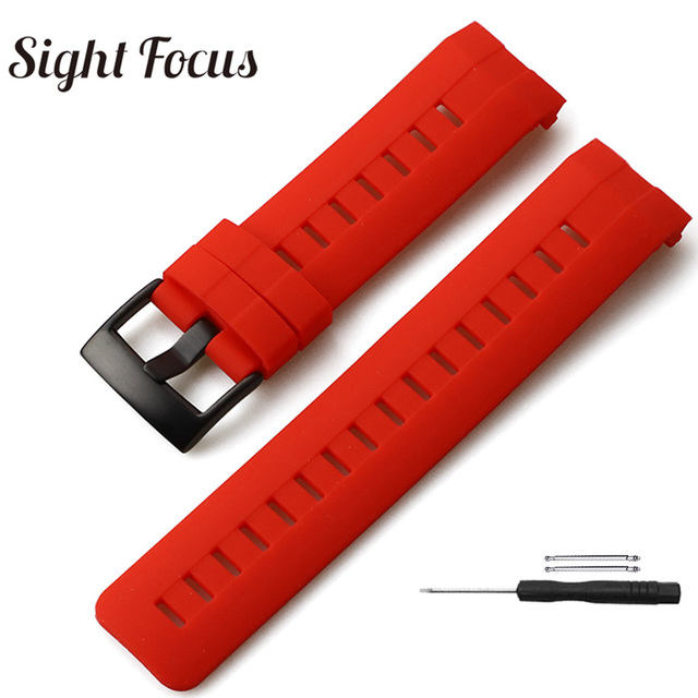Silicone Watch Band for SUUNTO Spartan Sport Wristwatches HR Watchband SUUNTO Spartan Ultra Bracelet/AMBIT3 Vertical/Traverse Strap