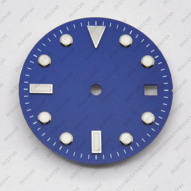 Niton 28.5mm Luminous Sterile Dial Watch Fit NH35 ETA 2824 2836 Miyota 8215 821A Mingzhu DG 2813 3804 Seagull 1612 Movement