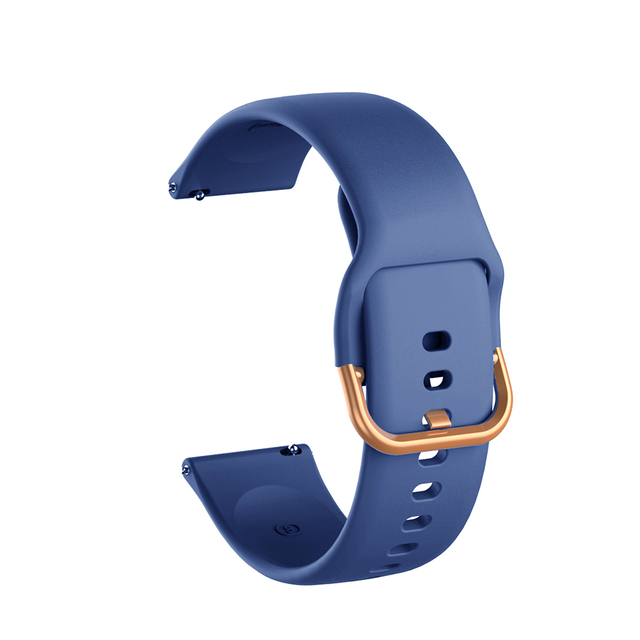 Silicone Strap for Samsung Galaxy Watch Active 2 Bands 44mm 40mm Strap Bracelet Gear S2 Classic Amazfit Bip GTR 42mm Smart Strap