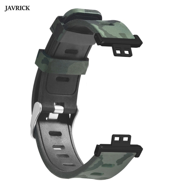 Printed Silicone Strap for Huawei Smart Watch, Soft Water Resistant Sport Watch Band Accessories