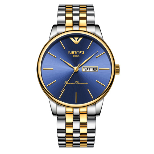 NIBOSI Men's Watches Top Brand Luxury Quartz Watch for Men Montre Homme Wrist Watches Waterproof Clock Relogio Masculino