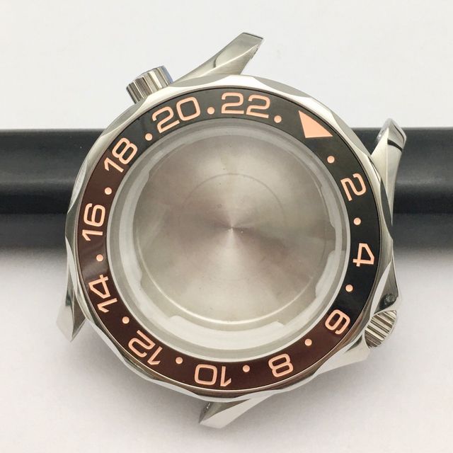 31mm Artisan NH35 watch case for Omega 300 ceramic ring case assembly 8215 8200 2813 NH35 NH36 movement