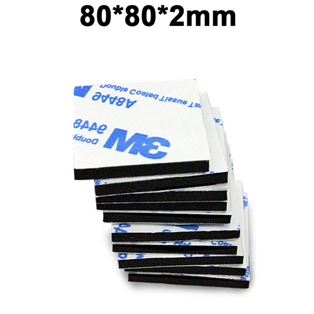 3M Ultar Strong Double Sided Adhesive Tape Square EVA Foam Sides Pad Mounting Sticky Tape Black White Multi Size