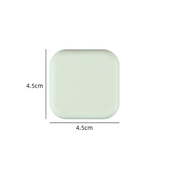 4pcs Silicone Door Handle Bumpers Self Adhesive Deurstopper Protection Porte Pad Mute Stikcer Round Square Wall Protector Pads