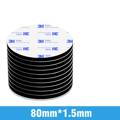 20-100pcs Multi Sizes Tape Strong Panel Mounting Tape Black White Double Sided Self Adhesive Tapes EVA Foam Sticky Square Round