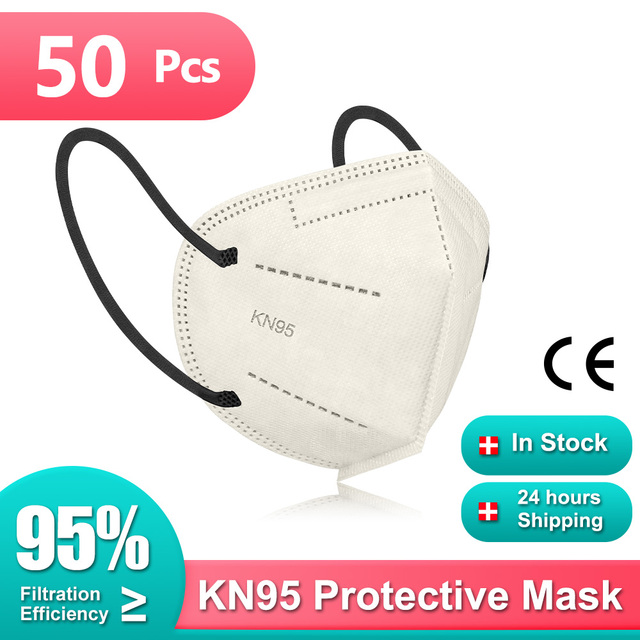 10-200pcs ffp2 masks black kn95 mascarillas fpp2 approved ffp2 multicolored morandi kn95 mask 5ply ffp2 protective mask kn95mask ffp2