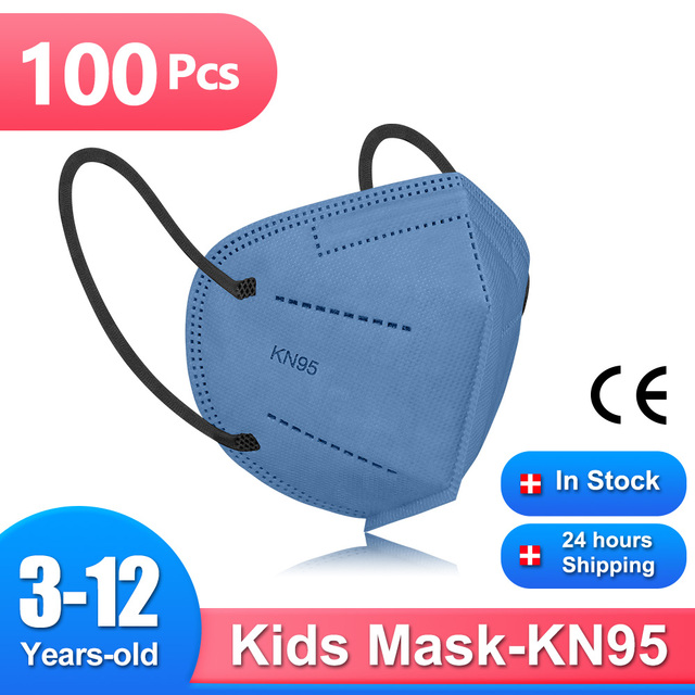 Morandi KN95 Baby Mask FFP2 Mascarillas FPP2 Certified Baby Health Protection Face Mask CE masque enfant ffp2fan niños FP2