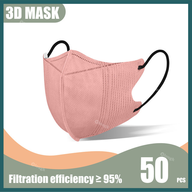 Elough Morandi 3D Mask for Mascaras kn95 korean fish mask ffp2fan adult 4L Ayers FFP 2 KN95 Mask KN 95 Mask Black