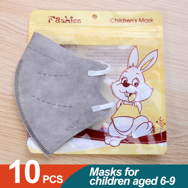 قناع FFP2 للأطفال بعمر 6-9 أعوام ffp2 mascarillas niños KN95 masque enfant قناع وجه للأطفال mascarilla fpp2 homology ada ffp2fan fp3