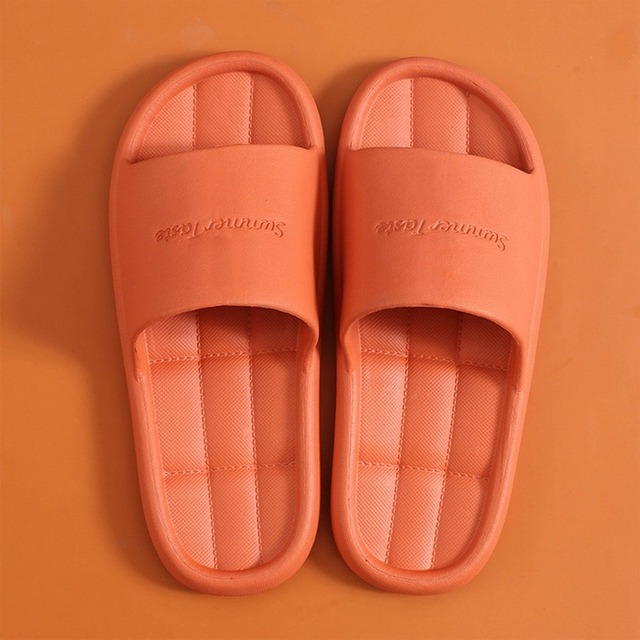 2022 bathroom shower slippers for women summer soft sole high quality beach casual shoes female indoor home pool slippers