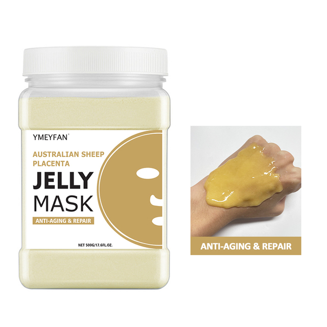 Hydro Jelly Mask Powder 500g Hydrogel Mask Vampire Face Skin Care Facial Mask Whitening VC Gold Rose Moisturizing Collagen Mask