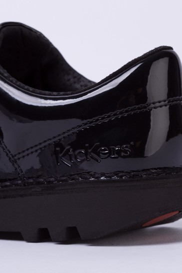 Kickers Junior Kick Lo Patent Leather Shoes