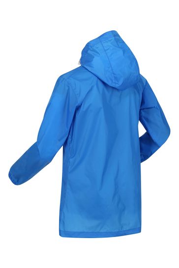 Regatta Womens Pack It III Blue Waterproof Jacket