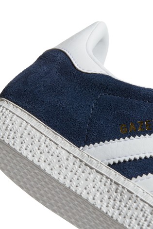 adidas Originals Navy/White Gazelle Trainers