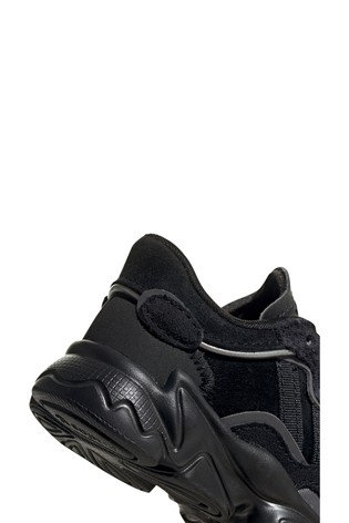 adidas Originals Ozweego Black Infant Elasticated Lace Trainers