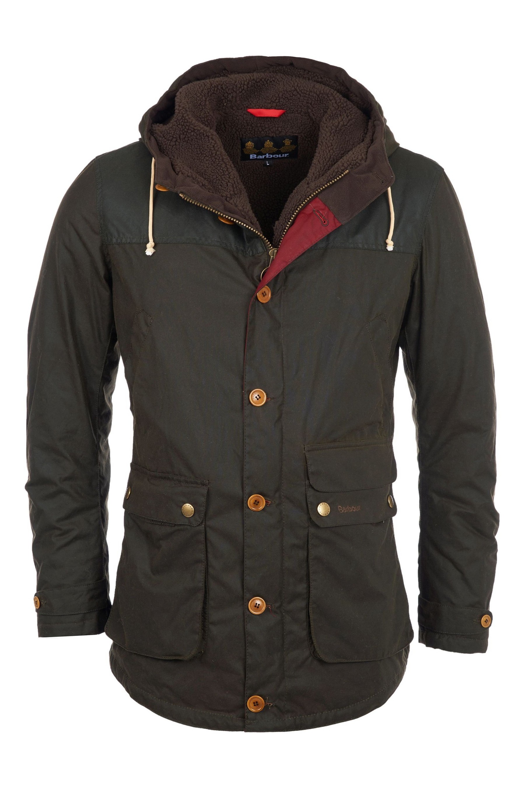 Barbour® Olive Green Game Parka