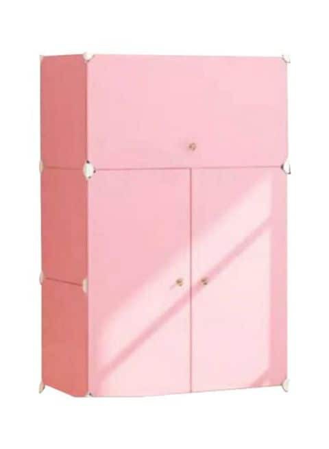 Generic Shoe Rack Cupboard Pink 93cm