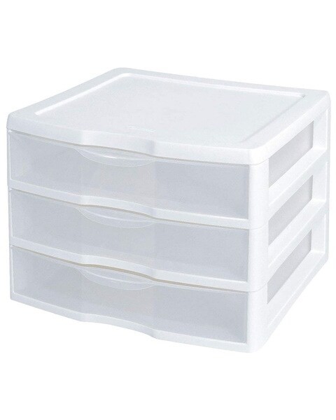 Sterilite 3Drawer Clr Organizer