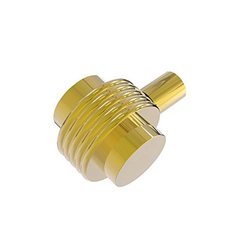 Allied Brass 102G 1-1/2 Inch Cabinet Knob, Polished Brass