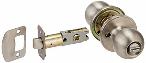 Dexter By Schlage J40Cna630 Corona Bed And Bath Knob, Satin Stainless Steel