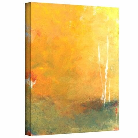 ArtWall Art Wall Jan Weiss Three Trees Gallery Flat Wrapped Art Canvas, 18 By 14-Inch