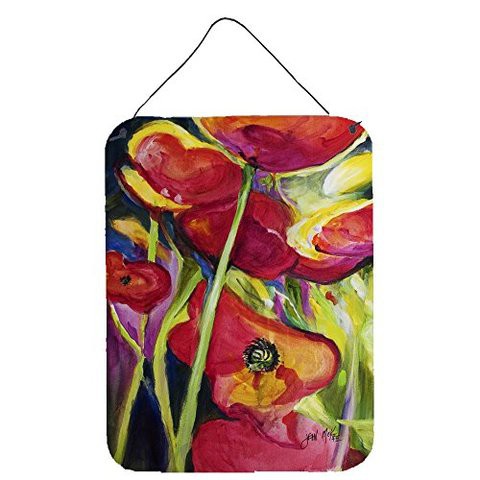 Caroline&#39;s Treasures Jmk1173Ds1216 Poppies Wall Or Door Hanging Prints, 12X16, Multicolor