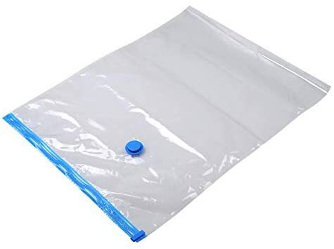 Generic Vacuum Space Saver Reusable Sealer Storage Bags 70X100Cm, Pack Of 7, With Suction Pump