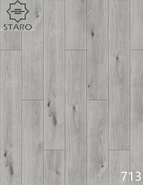 Staro SPC Multi-Layer Flooring, Waterproof, Wear-Resistant And Silent, Stain Resistance, Anti Cigarette, Model 713, Sell Per Carton, 2.7815 Sqm/Ctn