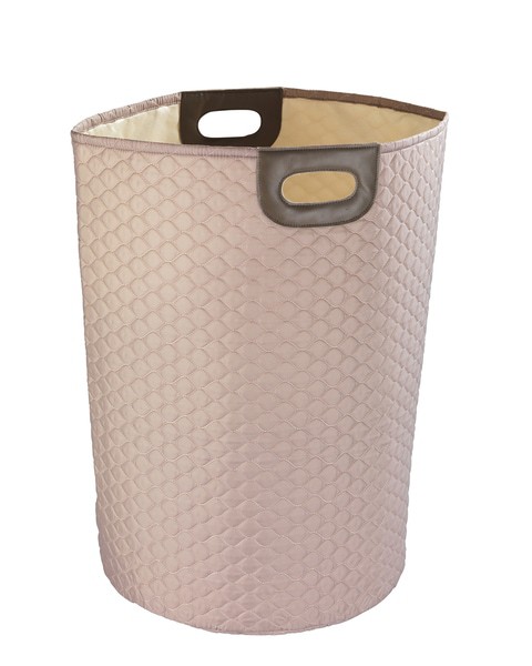 Wenko Laundry Bin Wabo Taupe