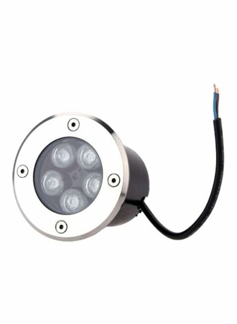 Lixada 5W Led Outdoor Garden Buried Light White 7.6X10cm