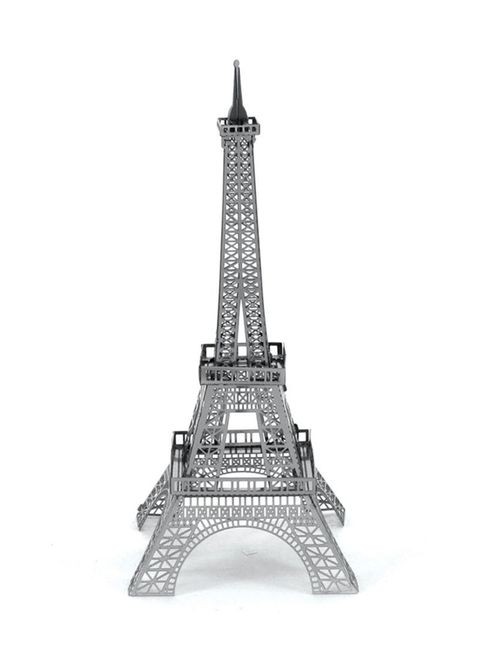 3D Metal La Tour Eiffel Model Sheet 12 x 3 x 17centimeter