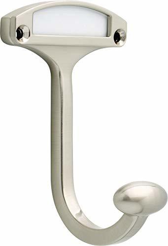 Franklin Brass File Hook, Satin Nickel, 1 Pack, Packaging May Vary